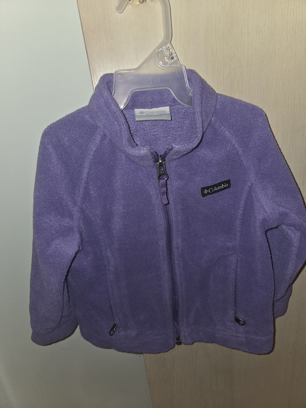 Columbia Kids Purple Fleece Full-Zip Jacket